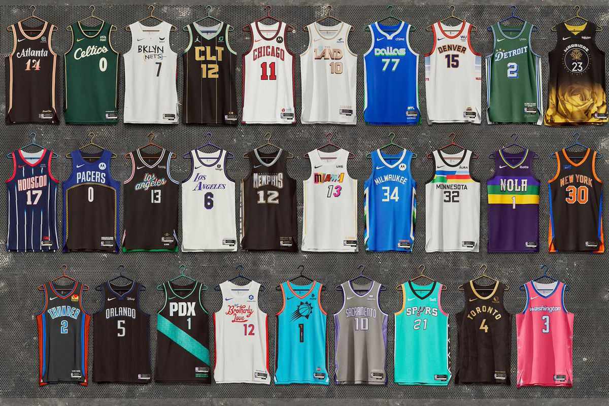 Nike Performance NBA BROOKLYN NETS SASSOCIATION SWINGMAN - Maglia