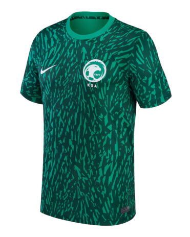 Divisa away Arabia Saudita verde 2022