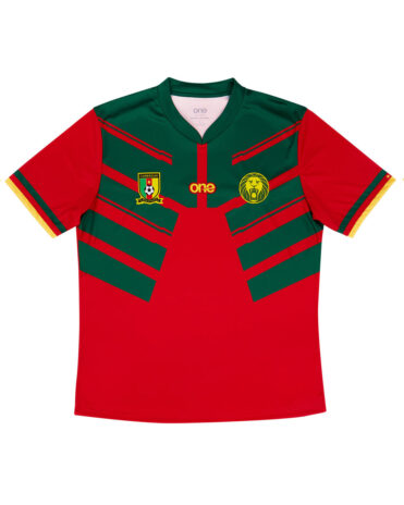 Terza maglia camerun rossa e verde