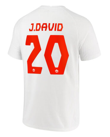 Seconda maglia Canada 2022 J.David 20