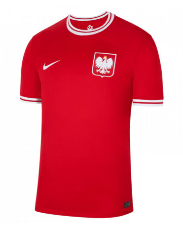 Seconda maglia Polonia rossa 2022 mondiali