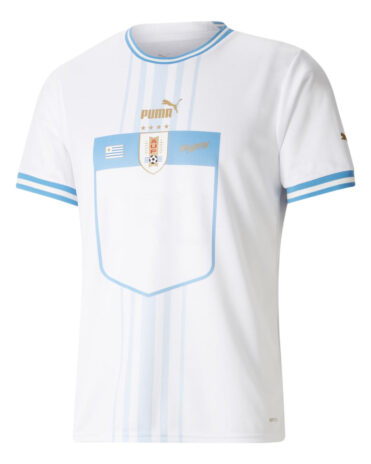 Divisa away uruguay bianca 2022