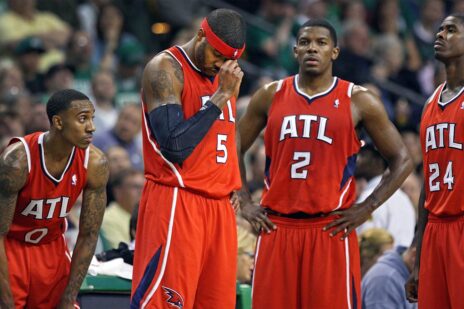 Maglia Atlanta Hawks rossa ATL