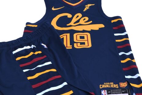 Maglia Cleveland Cle blu City Edition 2019-2020