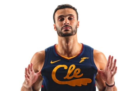 Maglia Cleveland Cle blu