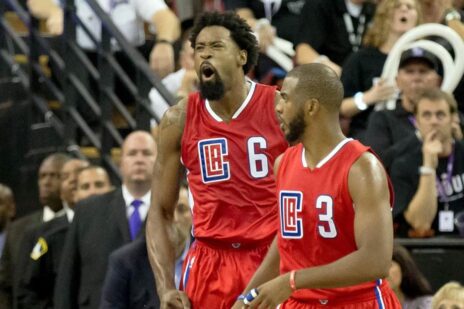 Maglia LAC Clippers rossa