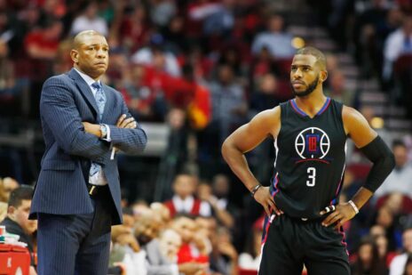 Maglia LAC Clippers nera Paul