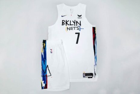 Canotta bianca Bklyn Nets