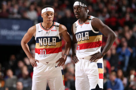 Maglia bianca NOLA NBA