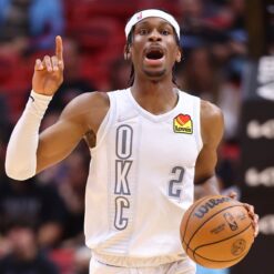 Maglia OKC bianca mixtape Oklahoma City Thunder