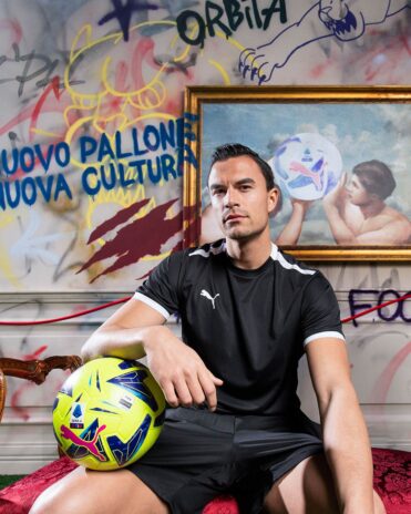 La campagna nuovo pallone nuova cultura con Audero