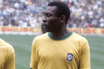 Le maglie di Pelè in carriera