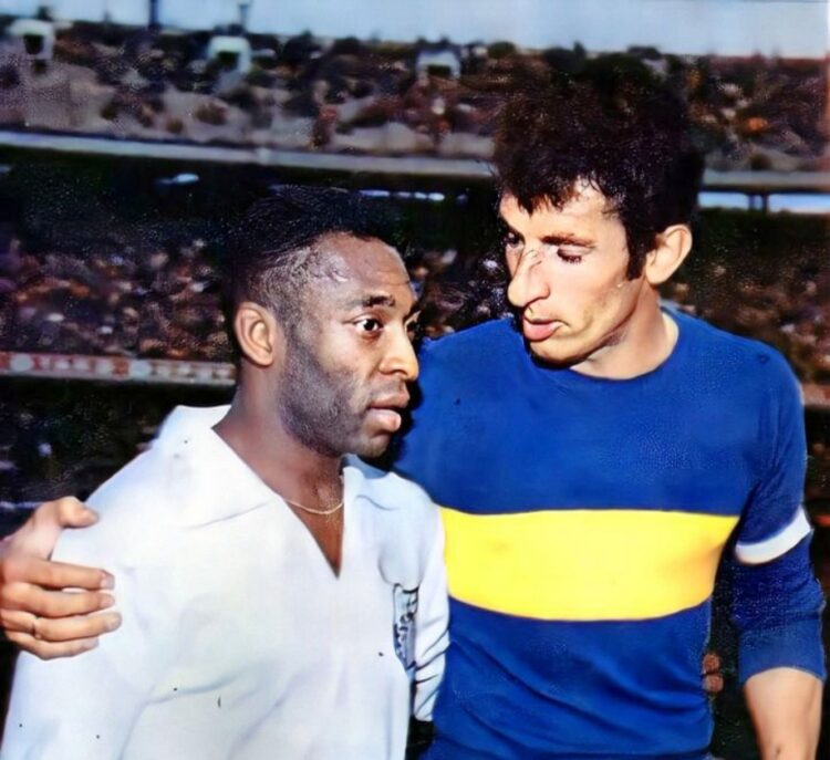 Pele Rattin Libertadores-1963