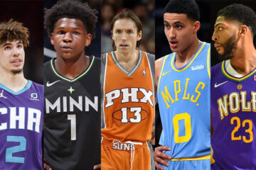 Le sigle sulle maglie della NBA