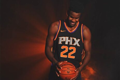 Maglia Phoenix Suns Statement Edition 2017 nera