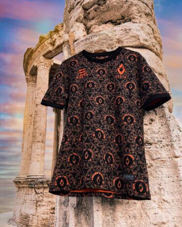 Terza maglia nera Vesta Calcio