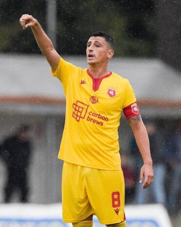 Terza maglia Ancona Calcio gialla 2022-2023