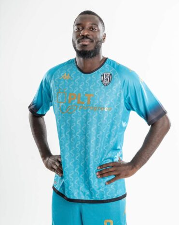 Terza maglia Cesena turchese con il cavalluccio