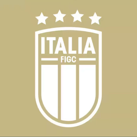 Logo Italia sfondo dorato