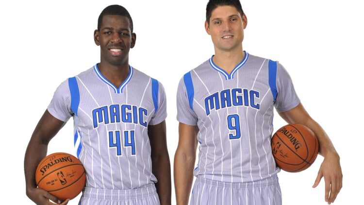 Maglia Orlando Magic maniche corte grigia