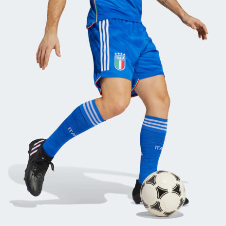 Pantaloncini azzurri Italia Adidas 2023