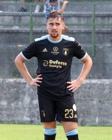 Seconda divisa Entella nera 2023