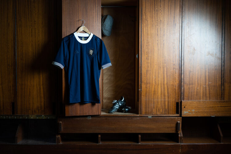 Maglia Scozia 150 anni celebrativa vintage