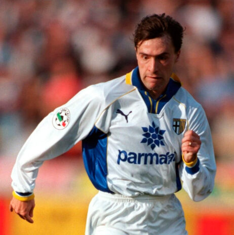 Enrico Chiesa al Parma nel 1997-1998
