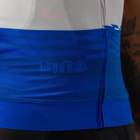 Giro d'Italia 2023 wordmark maglia azzurra