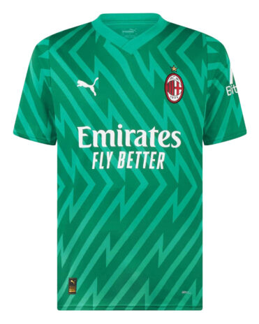 Maglia portiere Milan verde 2023-2024