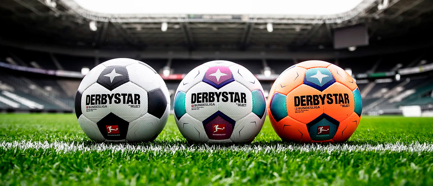 Derbystar presenta i palloni della Bundesliga 2023-2024