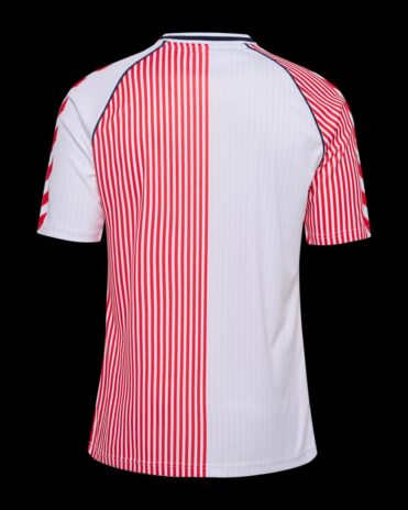 Maglia danimarca 1986 away riedizione retro
