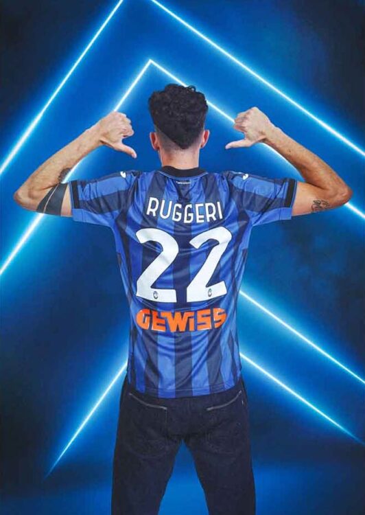 Ruggeri maglia Atalanta
