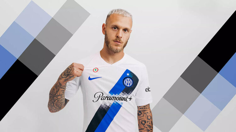 Presentazione nuova maglia inter away 2023-2024