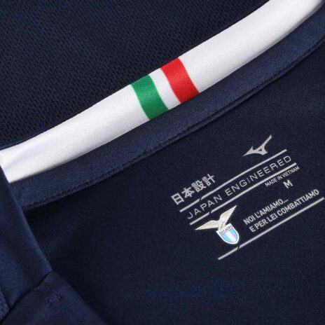 Lazio particolare colletto seconda maglia 2023-24