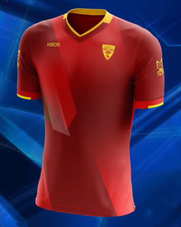 Terza maglia Lecce 2023-2024 rossa