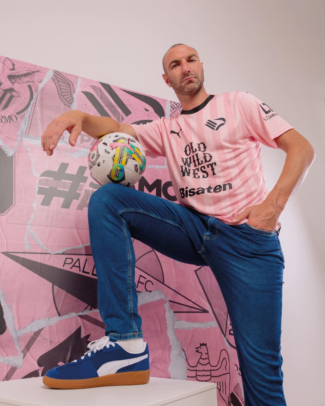 NUOVA MAGLIA Palermo Football Club Trasferta 2023/24 Taglia Dalla S Alla  XXL