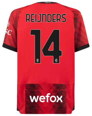 Retro prima maglia milan 2023-24 Reijnders 14