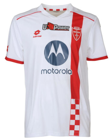 Seconda maglia monza bianca Lotto