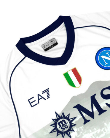 Dettaglio seconda maglia napoli 2023-24