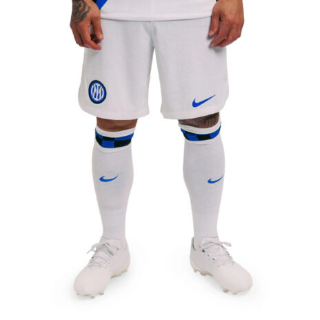 Pantaloncini e calzettoni inter bianchi away