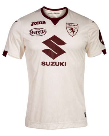 Divisa trasferta torino 2023-24 con la mappa della città