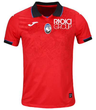 Terza maglia atalanta rossa 2023-2024