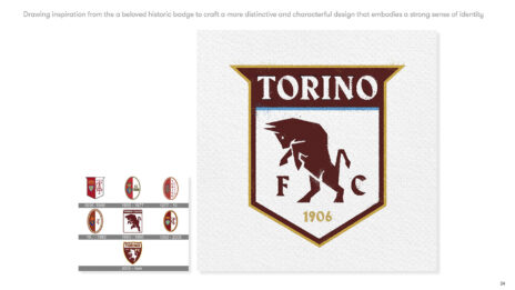 Dan Norris Torino Crest Design