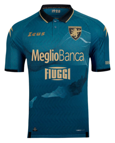 Quarta maglia Frosinone verde acqua 2024