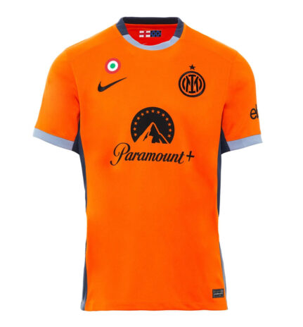 Terza maglia inter 2023-2024 arancione
