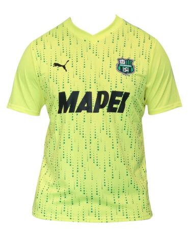 Terza maglia sassuolo calcio gialla puma