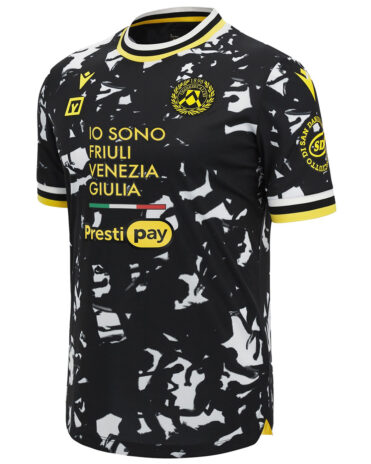 terza maglia udinese 2023-24 macron nera
