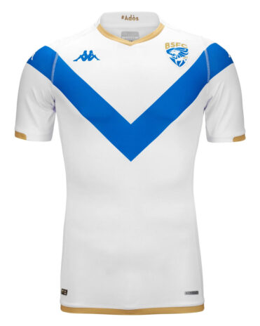 seconda maglia brescia 2023-2024 bianca kappa