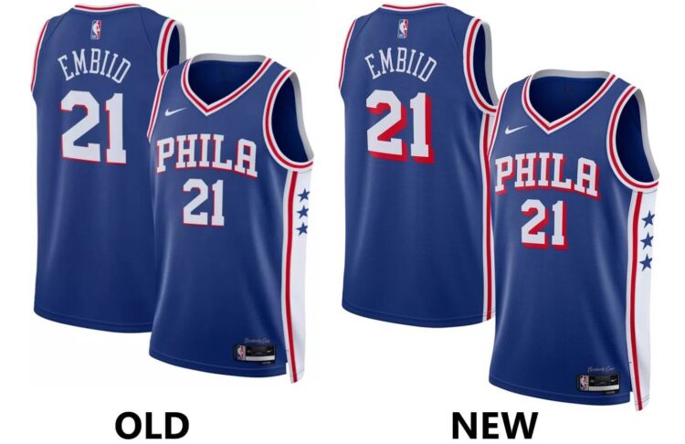 Maglie Philadelphia Sixers 2024